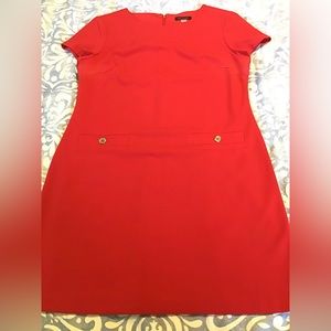 Red Tommy Hilfiger dress, size 14